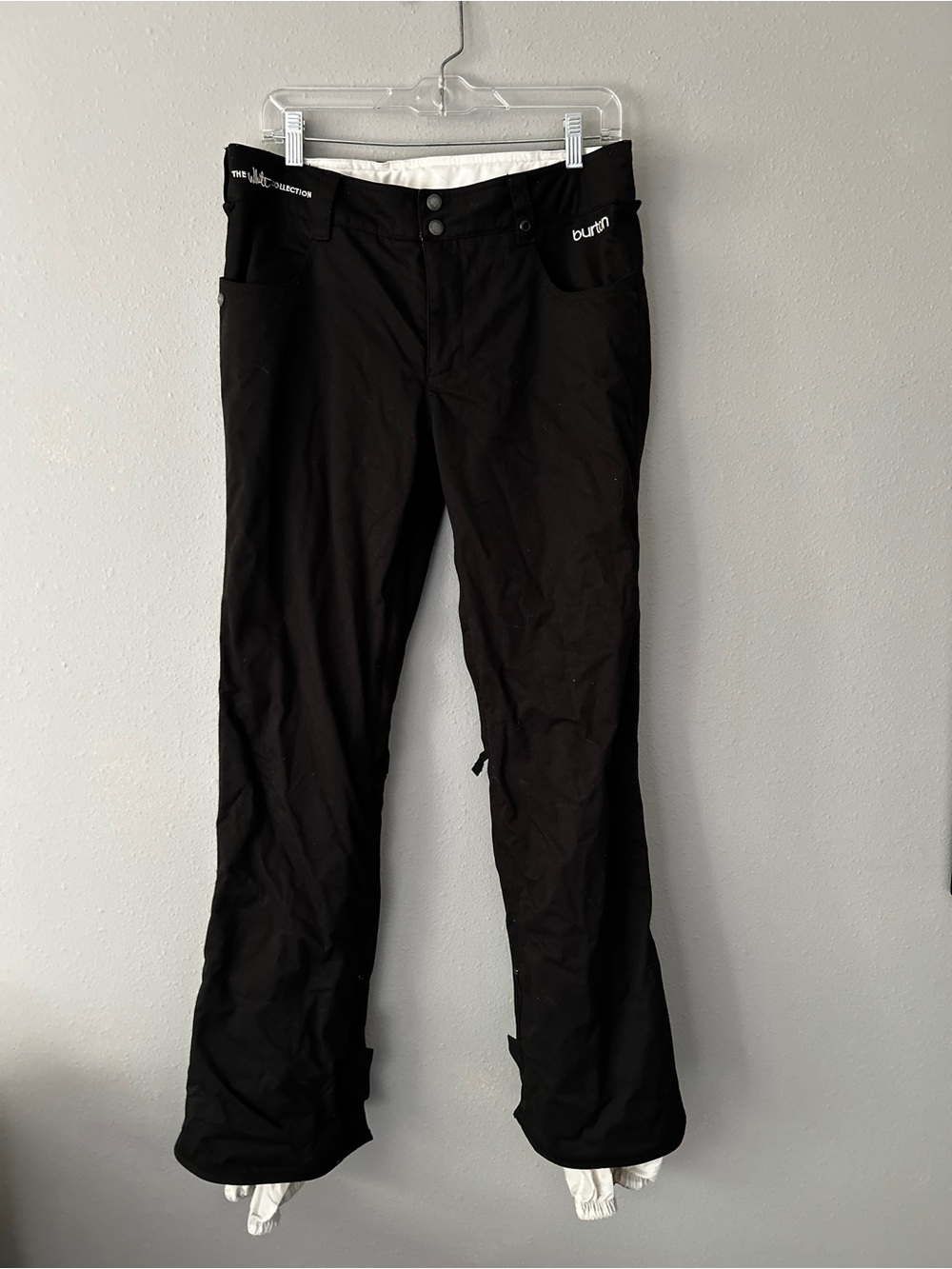 The White Collection Burton Dryride black snow/ski pants